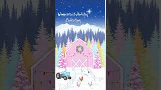 This is the panel for my Homestead Holiday collection for Timeless Treasures fabrics. ❤️🧵🪡