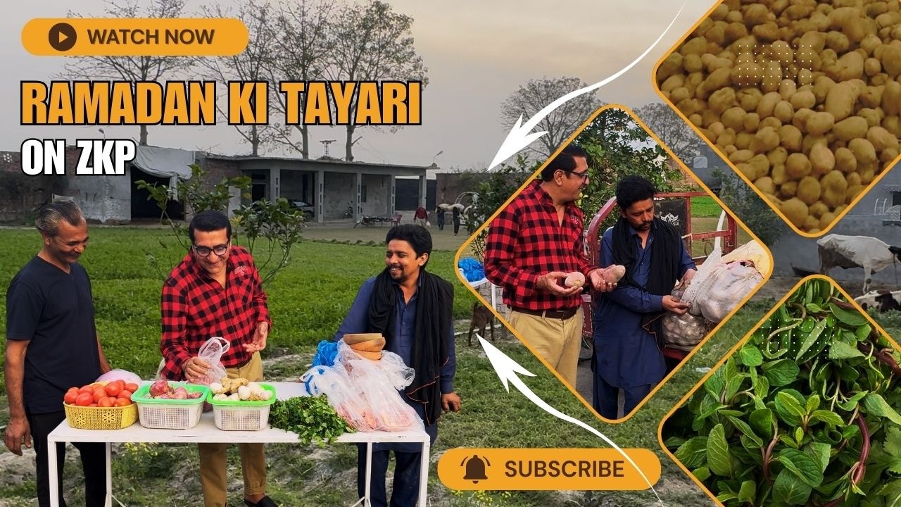 RAMAZAN KI TAYARI |
