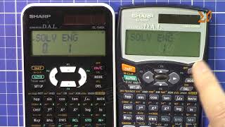 Compare Sharp EL-546X vs EL-520W Calculators functions and featrues
