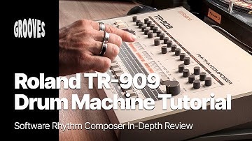 Roland TR-909 Drum Machine | Software Rhythm Composer In-Depth Review | Patterns | FL Studio