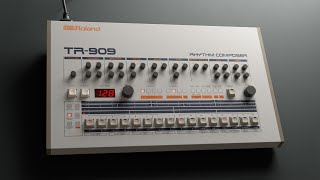 Roland TR-909 Drum Machine | Software Rhythm Composer In-Depth Review | Patterns | FL Studio