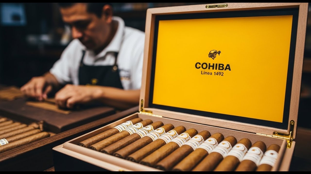 Inside a Modern Cohiba Cigar Factory Full Cigar Making Process from Seed to Smoke