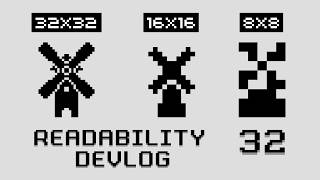 Readability — Pixel Art Academy: Learn Mode devlog 32