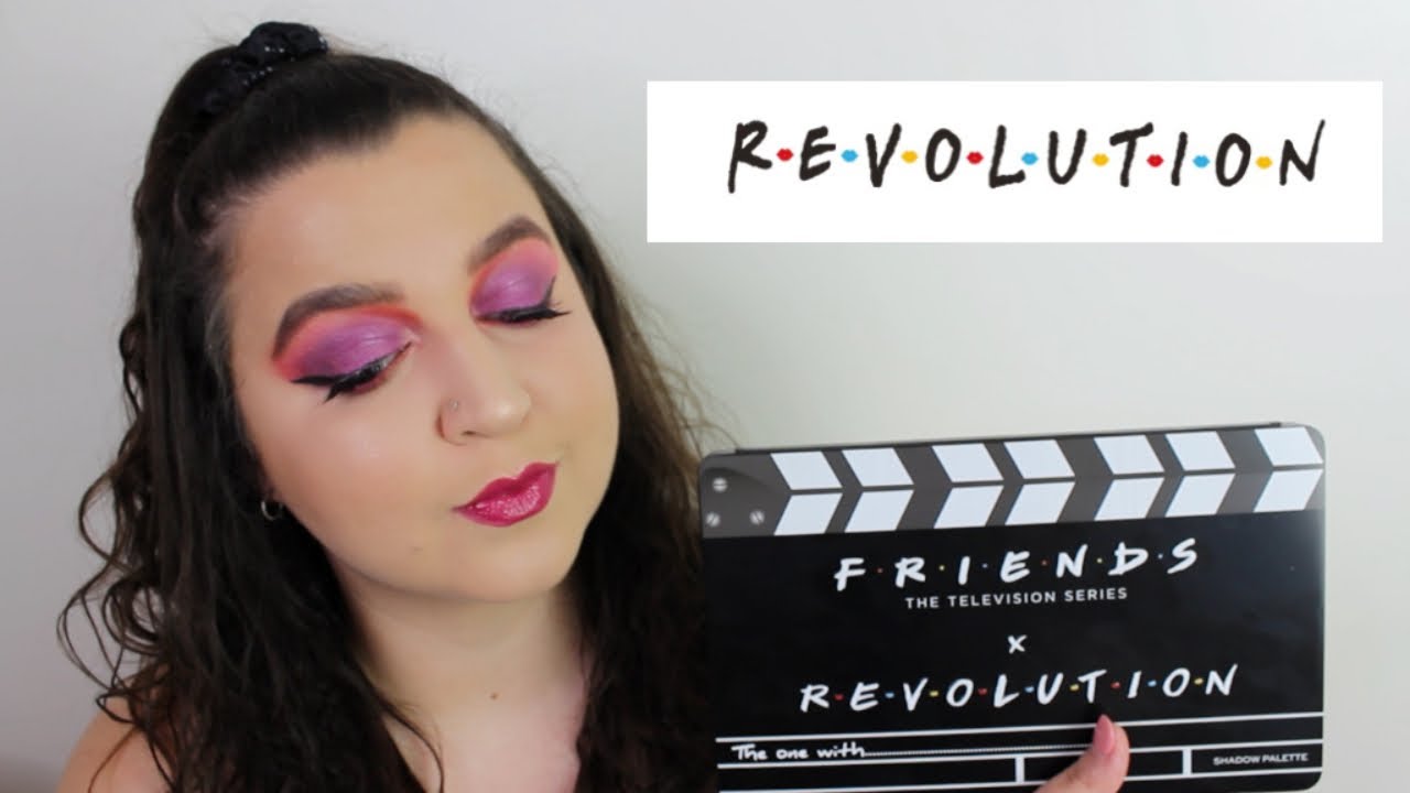 Testing the new FRIENDS X REVOLUTION LIMITLESS FLAWLESS PALETTE 🐒