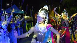Karnaval Prahara Perang Bubat Malam Hari bersama warga guyub RT 06 desa Jatisari  2019
