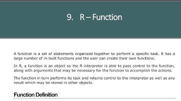 lecture 2_R functions,R string, R vector, R list