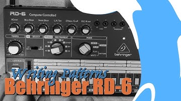 Writing Patterns on the Behringer RD-6