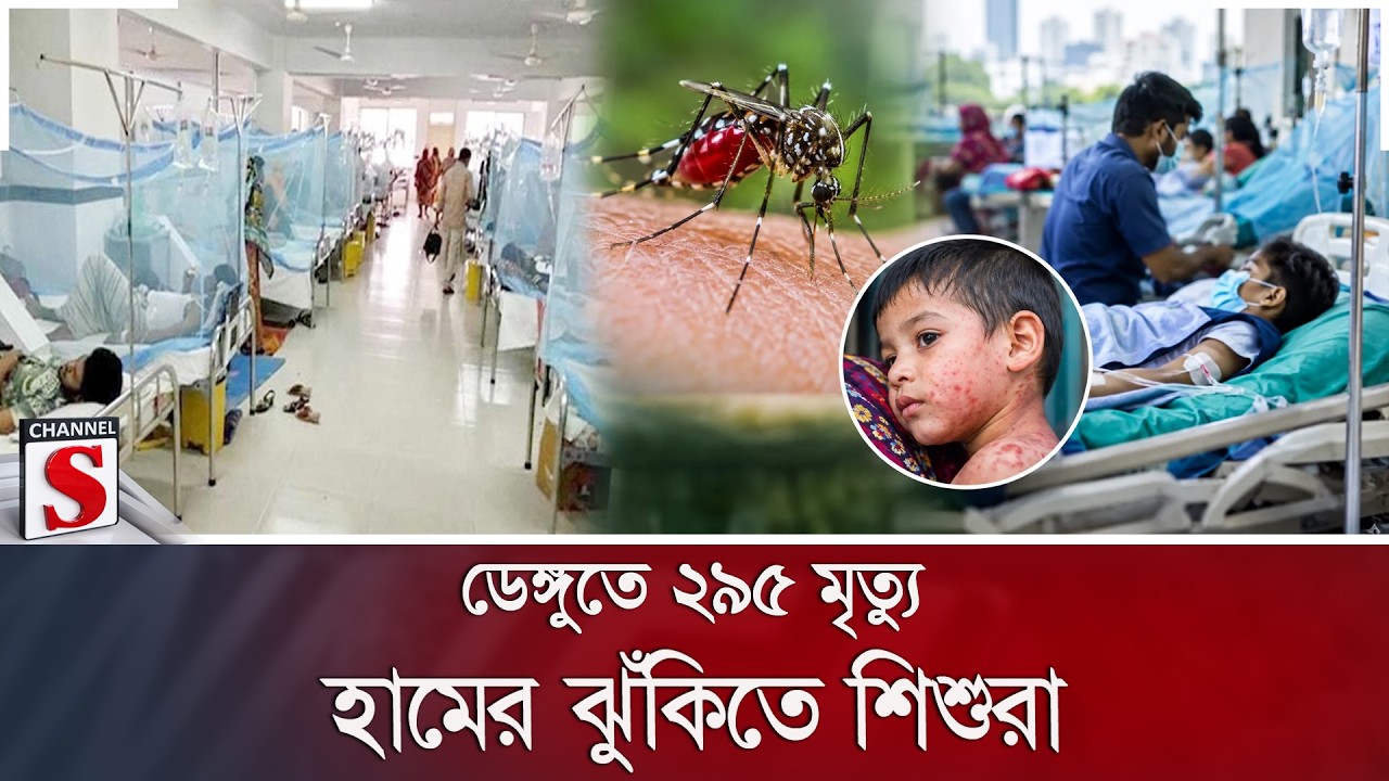 ডেঙ্গুতে ২৯৫ মৃ/ত্যু; হামের ঝুঁকিতে শিশুরা | Channel S News
