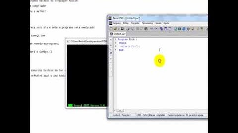 Introdução ao Pascal  - Parte 1/2