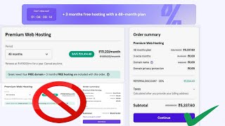 Hostinger Coupon code 2025 | Hostinger promo Code 2025 | Free Domain + 3 months extra hosting