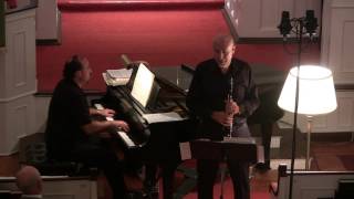 Steve Loew, Clarinet And Daniel Weiser Play Blues By Michelle Mangani