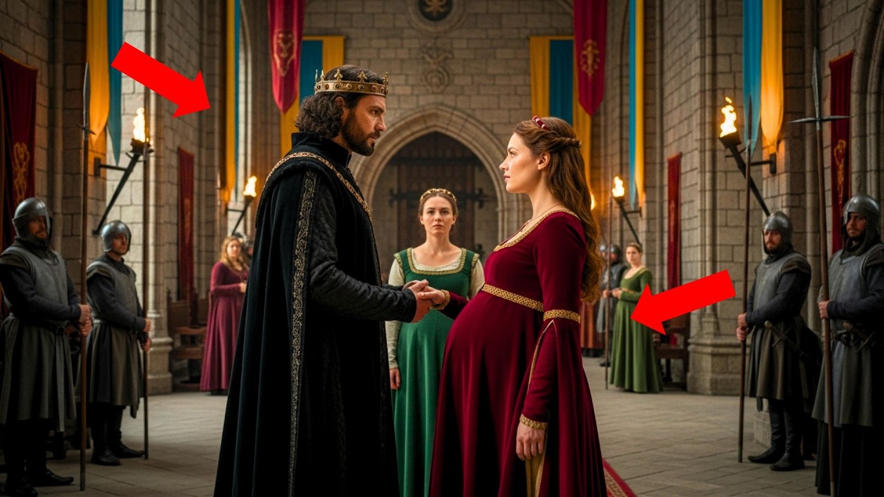 Elle fuit après la trahison de la maîtresse enceinte, le roi Alpha la pourchasse