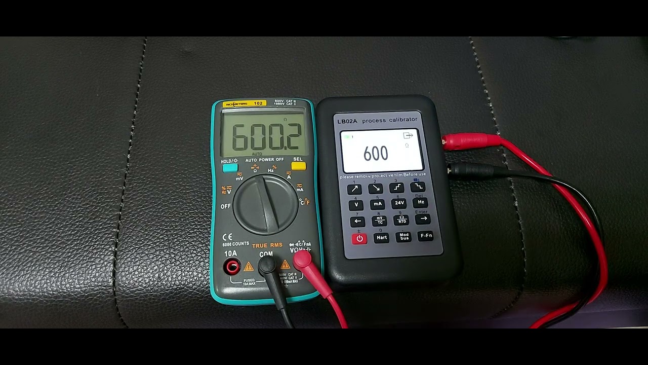 Richmeters RM102 DMM with LB02A Calibration Process(BRIGHTWIN) - YouTube