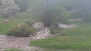 Flash flooding in Colorado Springs