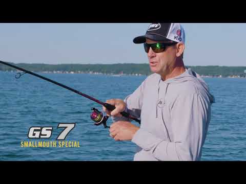 GC10 rod overview and fishing demonstration - KVD Series Rods from