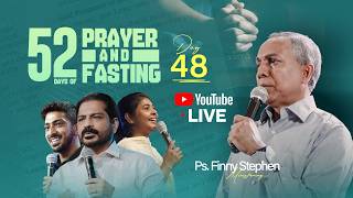 52 Days of Prayer & Fasting | Day - 48 | Ps. Finny Stephen | Blessing Today | 17 August 2026
