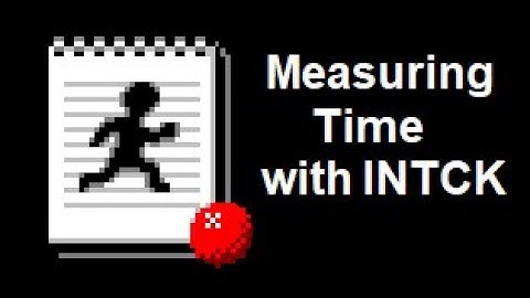 Measuring Time with (SAS) Intck