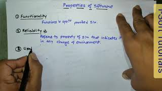 Properties of Software | Software Engineering | 18 | i-Soft Tutorials screenshot 3