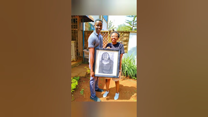 Kenyan artist gifts Charlene Ruto a portrait of herself