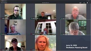 2020 June 16 Wolfeboro Planning Board