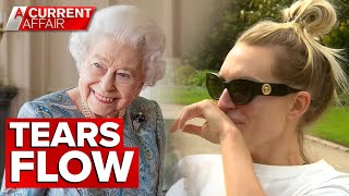 Tears flow in Australia for Queen | A Current Affair