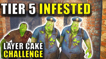 Tier 5 INFESTED  | Layer Cake Challenge | 7 Days To Die Version 1.0 Gameplay
