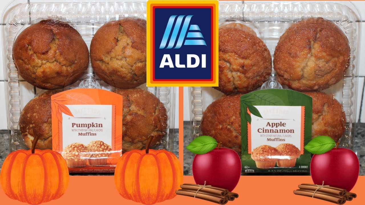 Bake Shop Bakery (Aldi) Muffins: Pumpkin & Apple Cinnamon Review