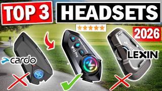 TOP 3 MOTORRAD HEADSETS (Bluetooth) Vergleich | Beste Motorrad Headsets Sena vs Cardo