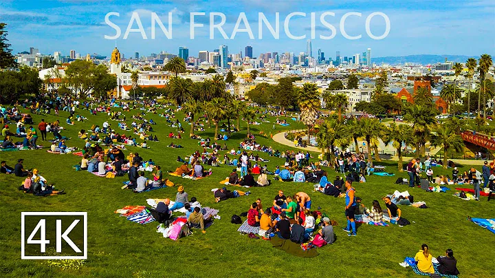 Dolores Park - San Francisco, California - Walking...