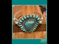 Navajo Style Natural Turquoise Mixed Metals Cuff Bracelet Southwestern Jewelry