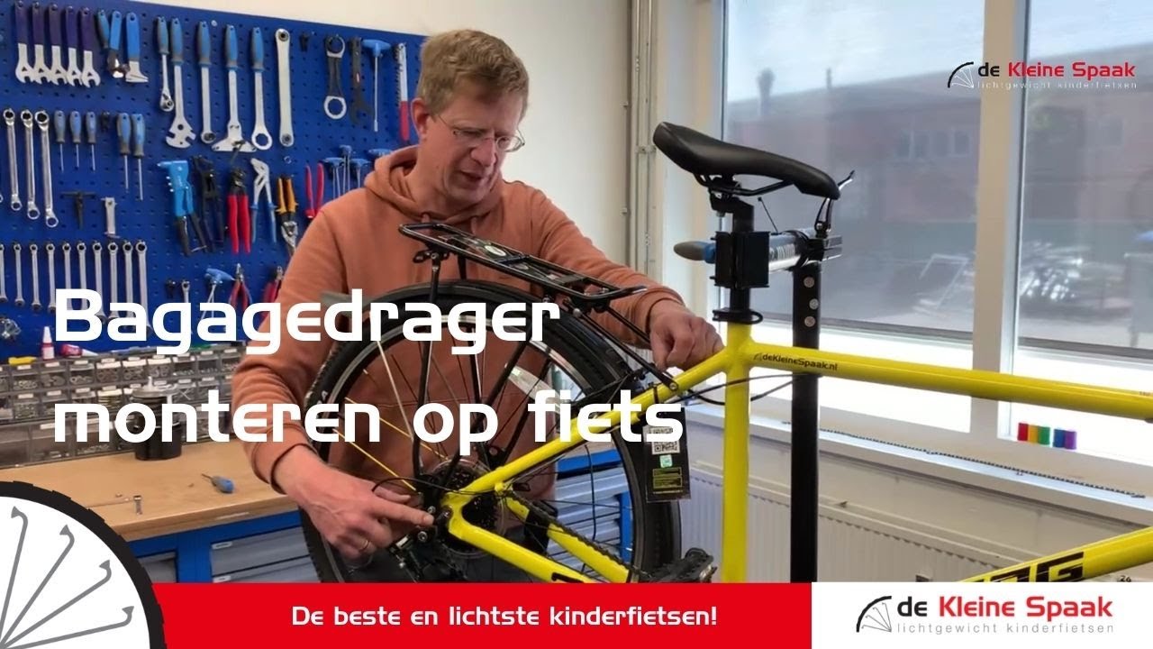 houder Gooi doe alstublieft niet bagagedrager monteren op fiets - YouTube