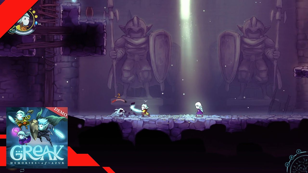 Greak: Memories of Azur - Demo Playthrough [Switch]