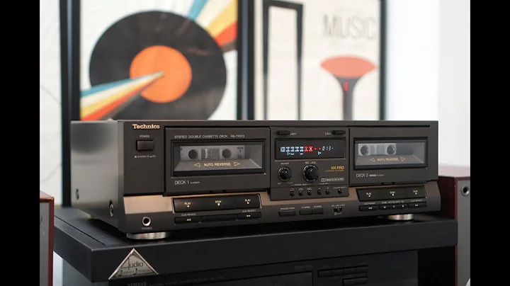 Technics RS-TR313 Double Cassette Deck Made in Japan - Warranty!