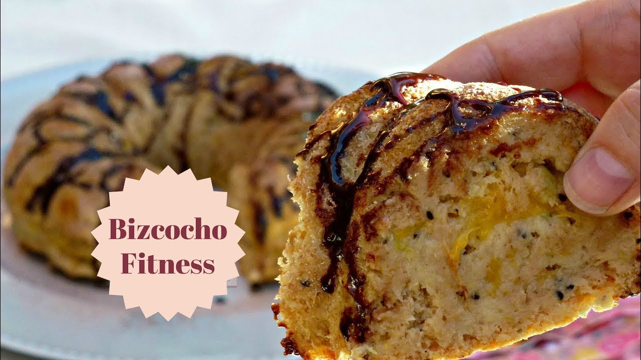 Bizcocho Fitness o Bizcocho de Pulpa de Frutas
