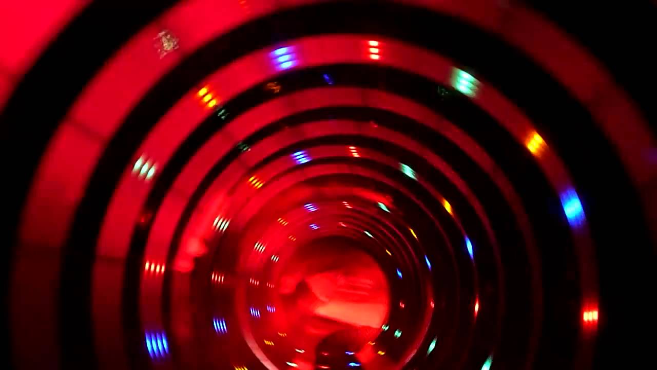 Multimedia water chute, aquapark, Wrocław, Poland