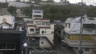 特急あずさ1号E353系 車窓[1/2]甲府→小淵沢/ 中央本線 甲府828発(松本行)