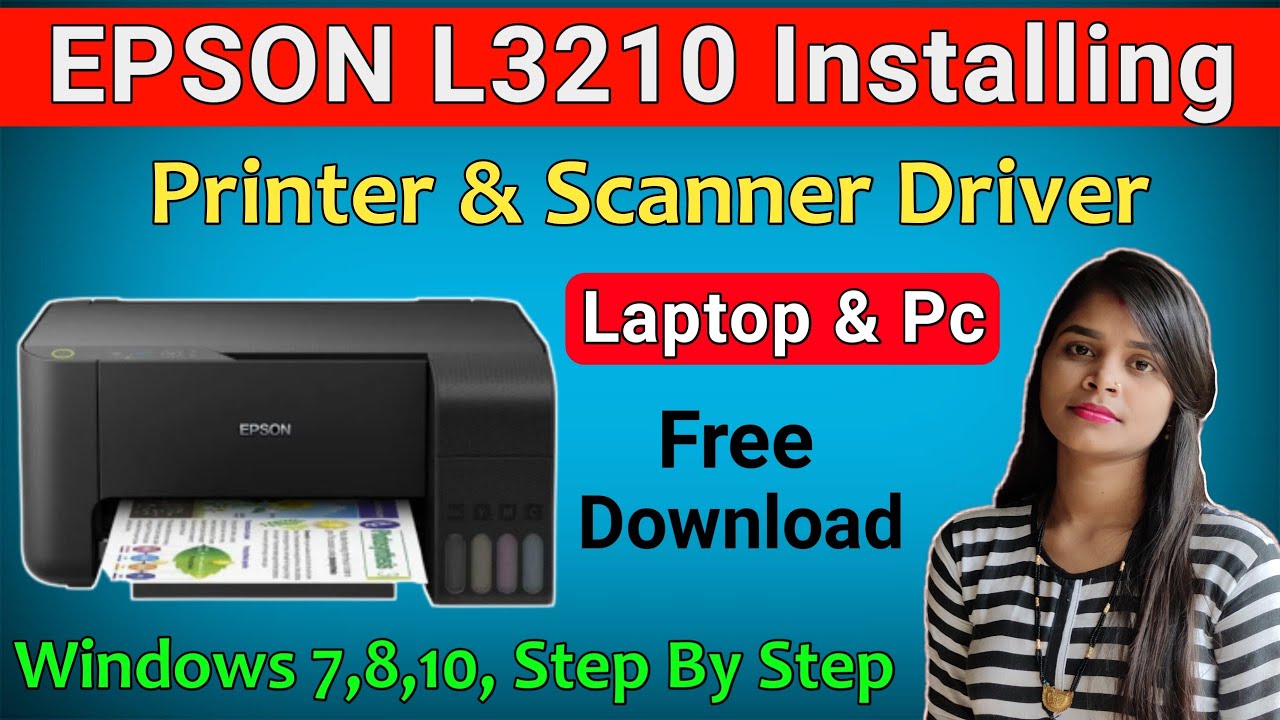 Epson installation without cd / 7,8,10 -