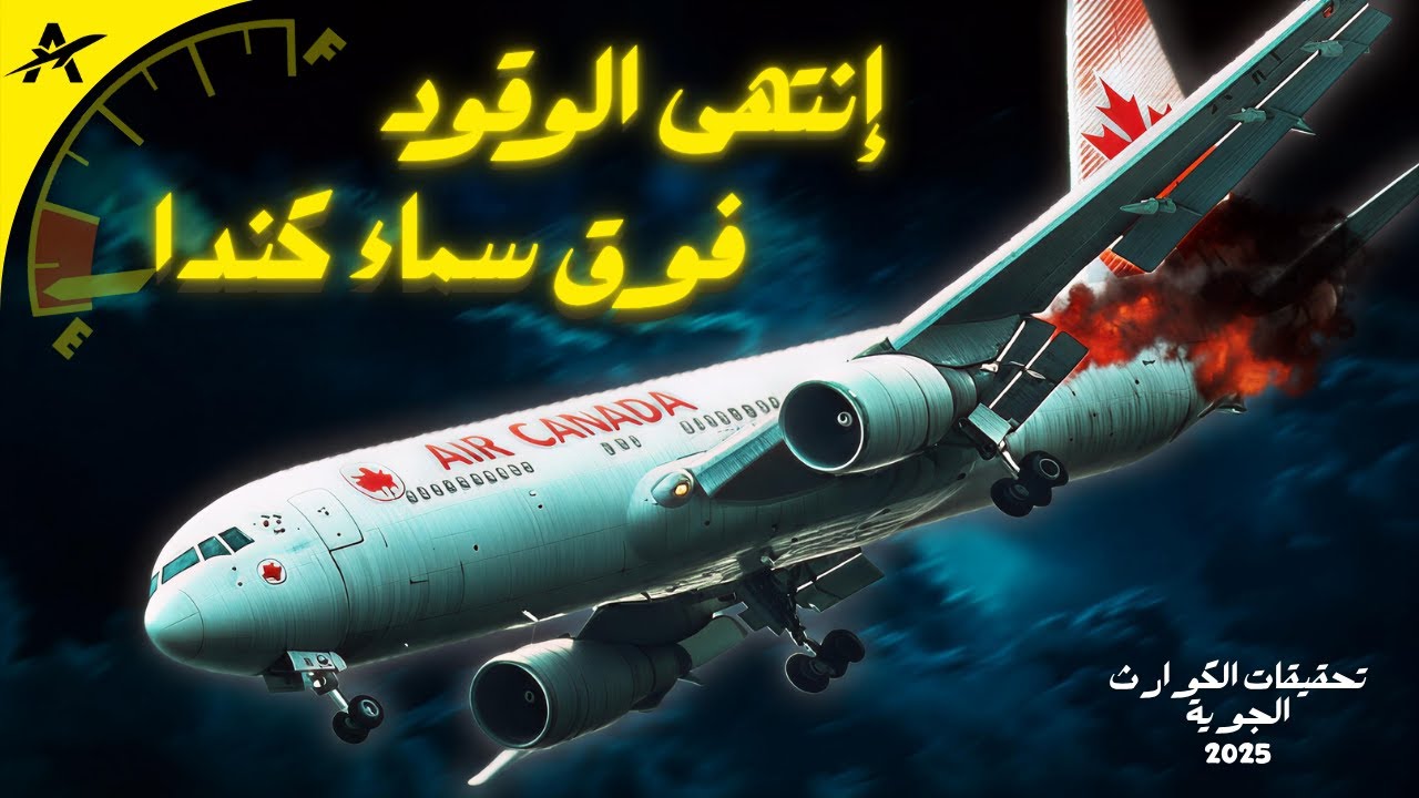 صرخات في قمرة القيادة: نفاد الوقود فوق سماء كندا! | الرحلة الكندية 143 | تحقيقات الكوارث الجوية 2025