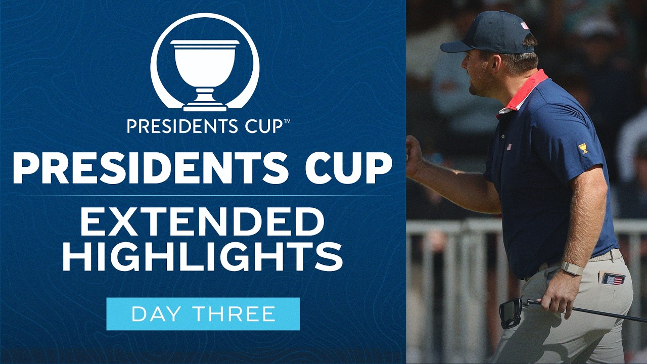 PGA Tour Highlights: 2026 Presidents Cup, Day Three Four-Balls | Golf Channel