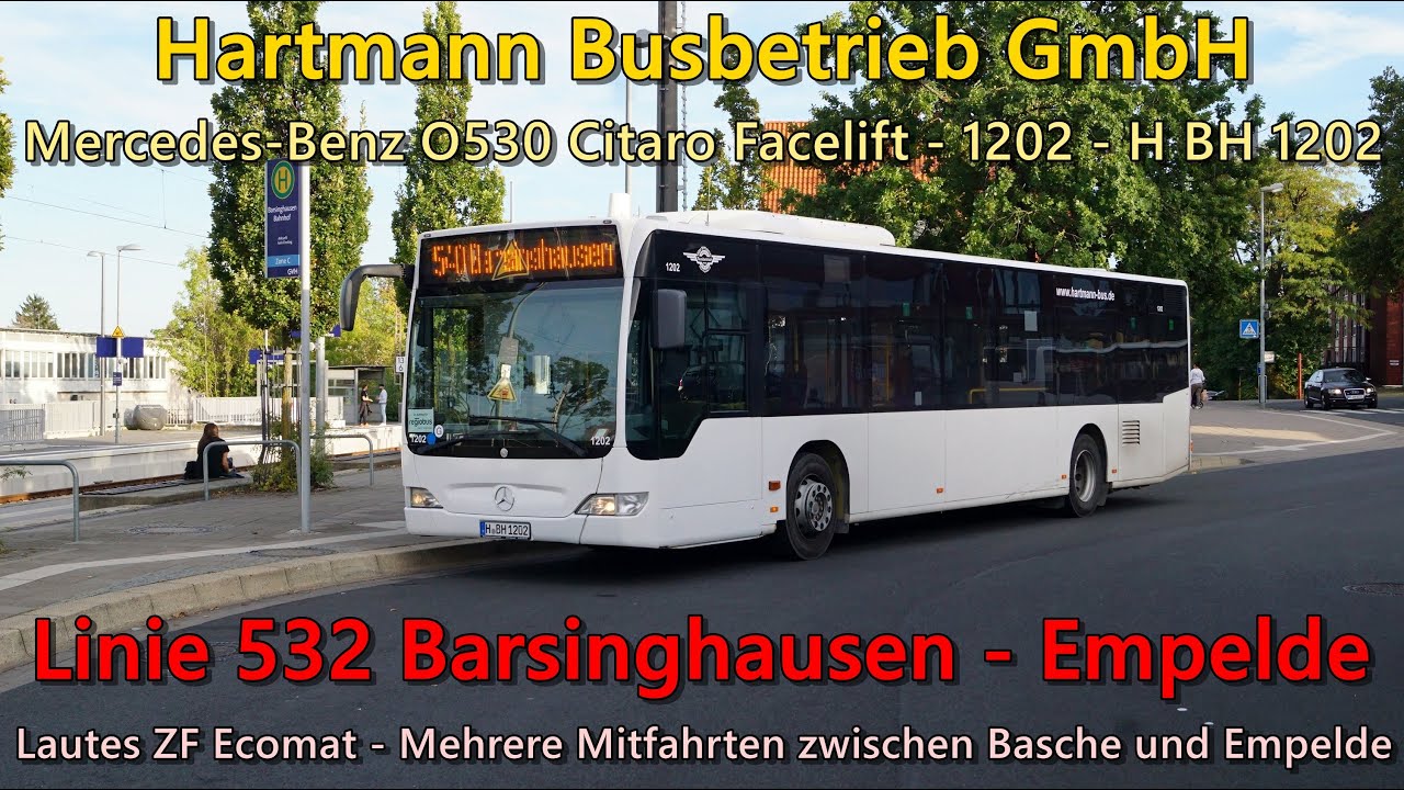 [Sound] ZF Ecomat Spezial - Mercedes-Benz O530 Citaro Facelift von Hartmann - 1202 ex Ruhrbahn
