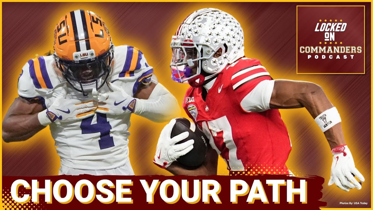 LIVE Commanders Mock Draft: Testing The Ultimate WR & CB Big Boards!