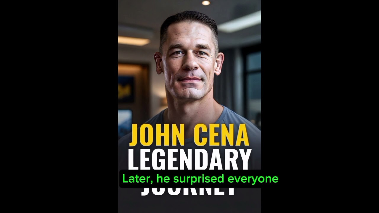 John Cena: The Rise, The Struggle, The Legend | John Cena Full Life Story