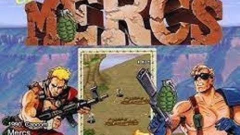 Mercs (Arcade Port, Capcom Classics Collection Vol. 1,PS2) Sloppy Playthrough