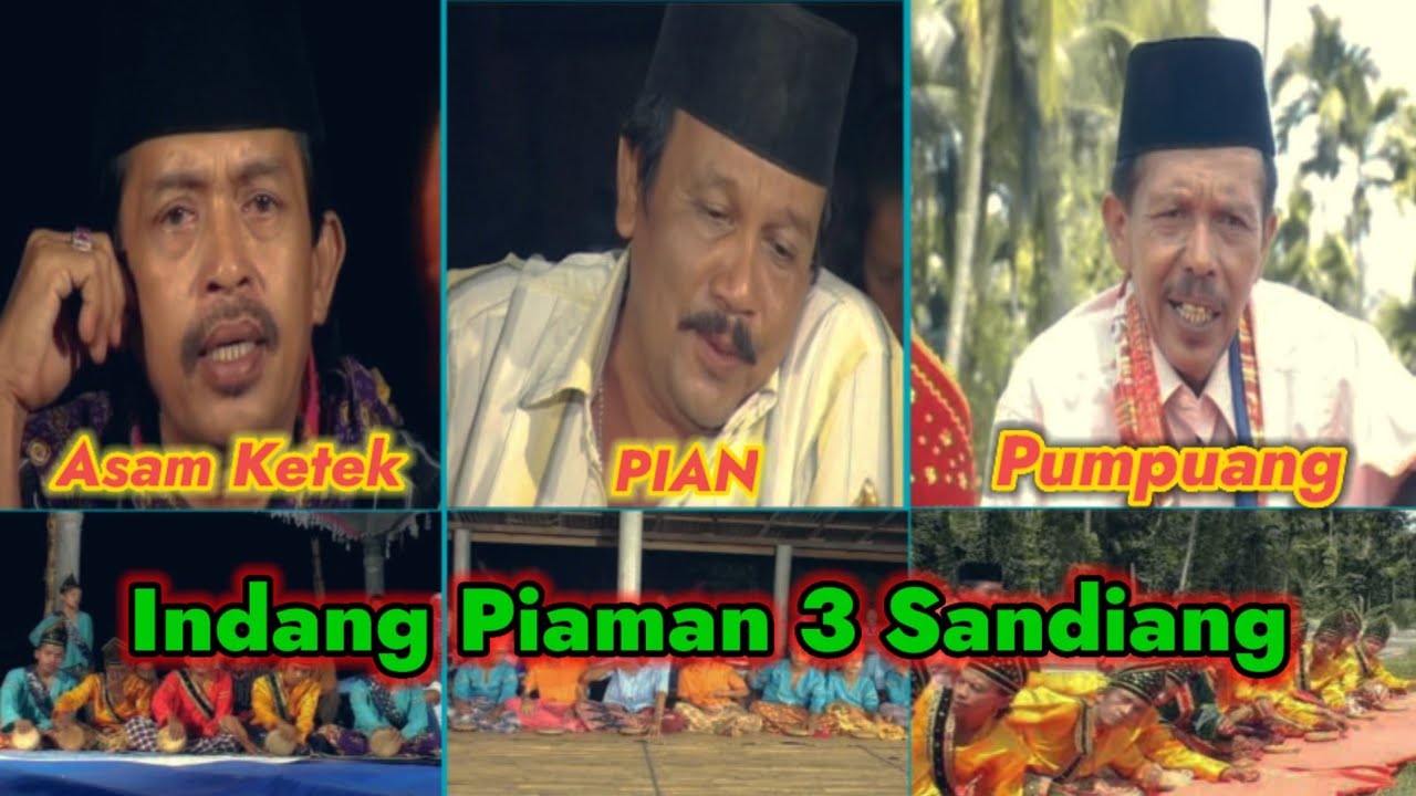 INDANG PARIAMAN || Asam Ketek - Pian - Pumpuang || Indang Piaman 3 Sandiang || Legend Indang piaman