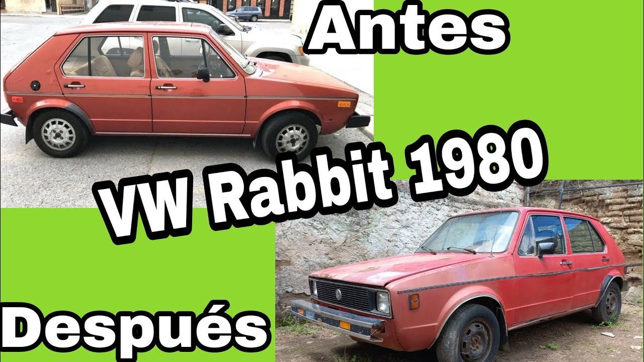 Volkswagen Rabbit 1980 para Restaurar autos clásicos - YouTube
