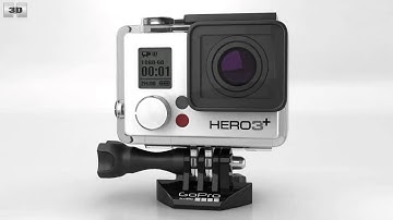 GoPro HERO3+ 3D model by 3DModels.org
