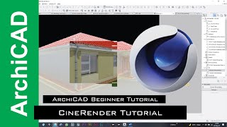 Archicad Beginer Tutorial  Cinerender Tutorial