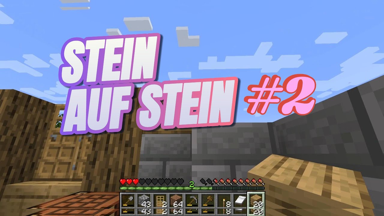 Epic Stone Smashing! Lets Play Minecraft #2 [Deutsch] [HD] [4K]🎶 - YouTube