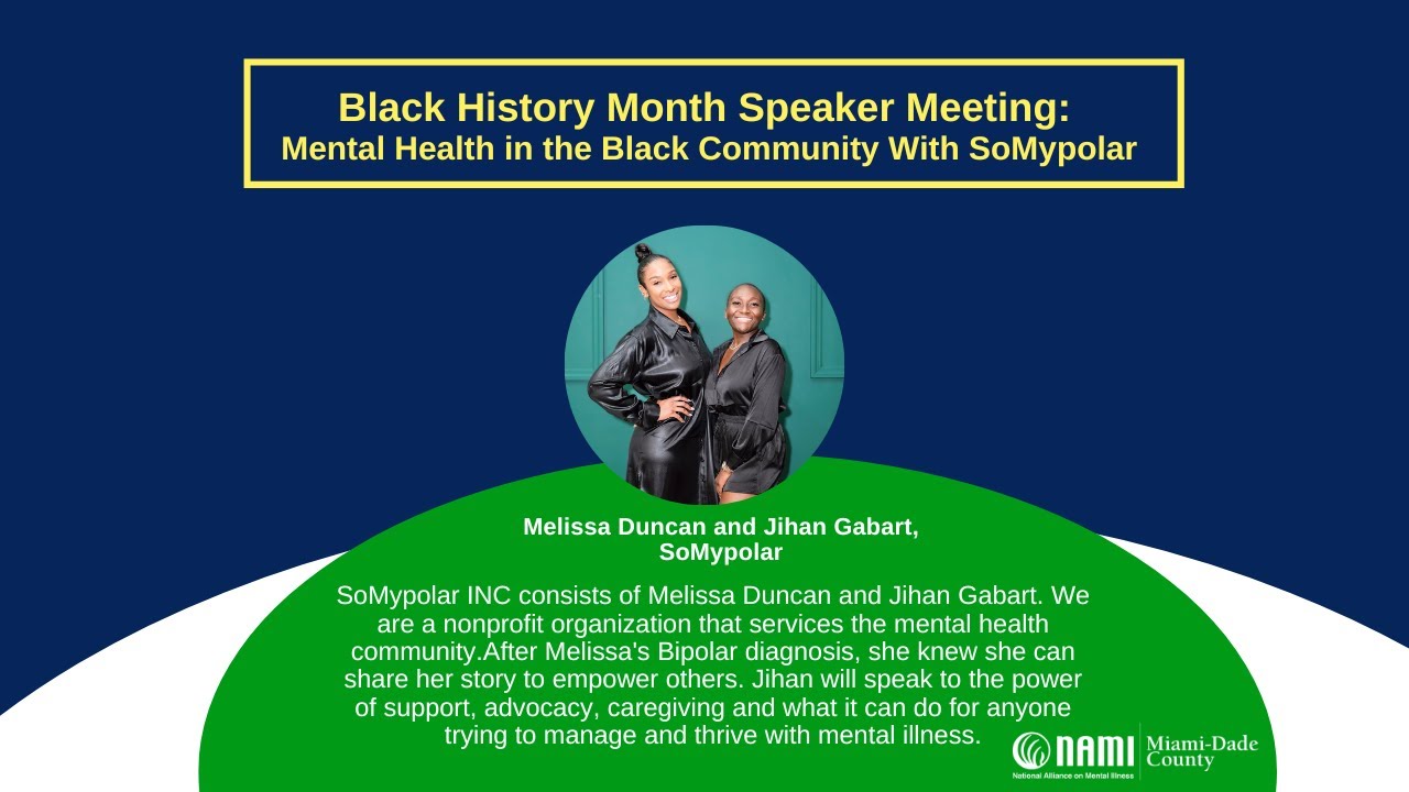 Black History Month Speaker Meeting: Mental Health in the Black ...