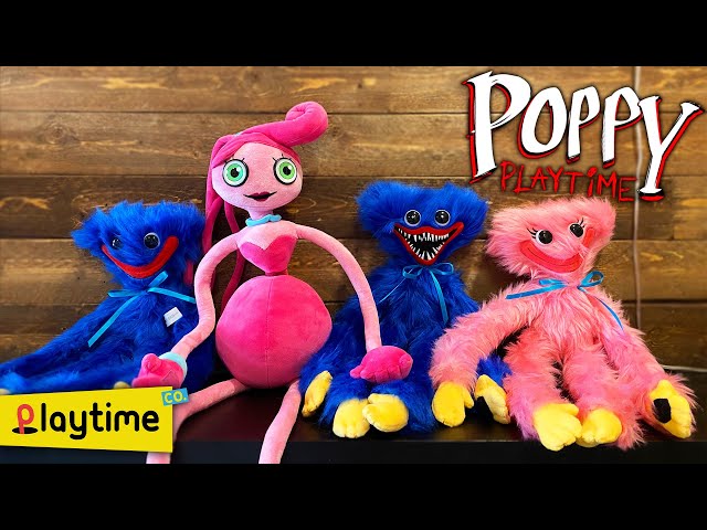 New Official Plush from Playtime Co! Mommy Long Legs, Huggy Wuggy, and  Kissy Missy! 